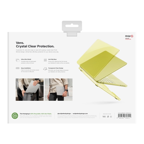 Uniq для Macbook Neo 13 (2026) VERO (Tinted Citrus)