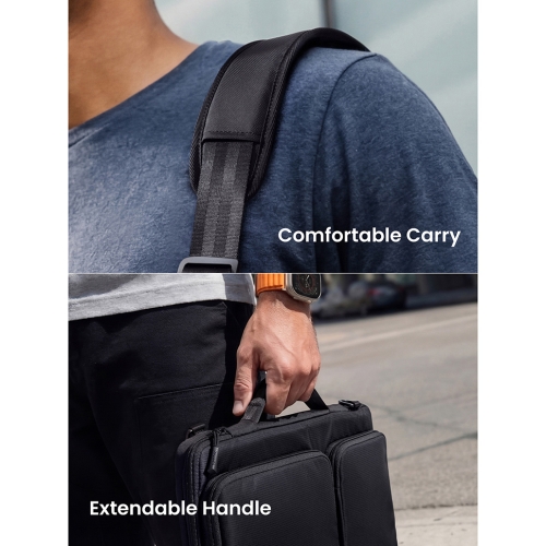 Tomtoc Laptop сумка Defender-A42 Premium Liteway Laptop Shoulder Briefcase 14" (Win) Black