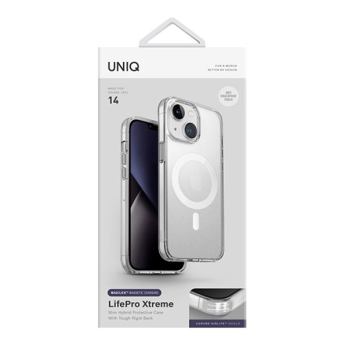 Чехол Uniq Lifepro Xtreme AF для iPhone 14, Frost Clear (MagSafe)