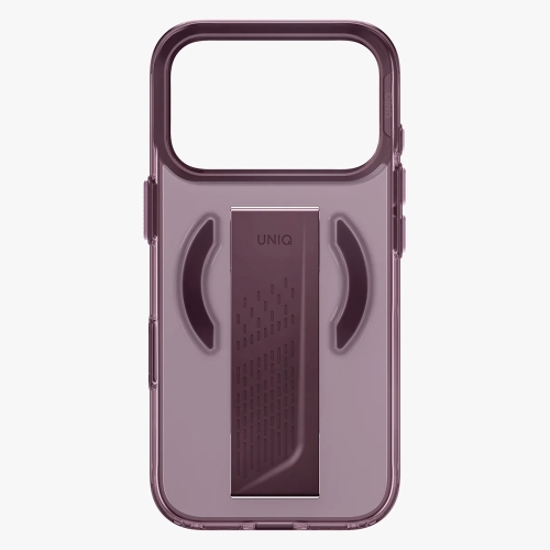 Uniq для iPhone 18 Pro Max/17 Pro Max чехол Heldro Air with FlexGrip Velvet Burgundy (MagSafe)