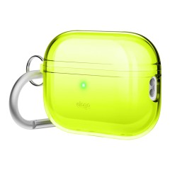Чехол Elago Clear Hang case для AirPods Pro 2, Neon Yellow