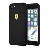 Чехол Ferrari On Track SF Silicone для iPhone 7/8/SE 2020, черный