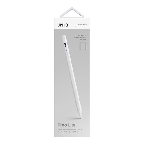 Стилус Uniq PIXO LITE Magnetic для Apple iPad 2018-2023, белый