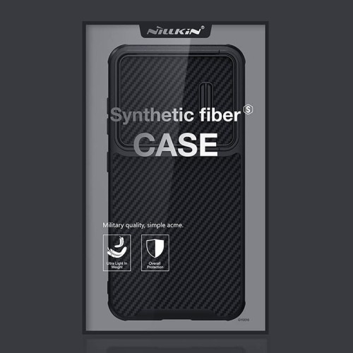 Nillkin для Galaxy S23 чехол Synthetic Fiber S Black
