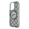 Karl Lagerfeld для iPhone 16 Pro Max чехол PC/TPU Monogram NFT Karl&Choupette черный (MagSafe)