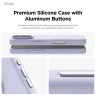 Elago для iPhone 16 Pro Max чехол Soft silicone (Liquid) Purple (MagSafe)