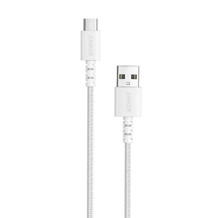 Anker PowerLine Select+ Type-C на USB-A 3.0 (0.9 м), белый (A8022H21)