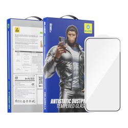 BlueO стекло для Galaxy S25 Ultra, Silk Full cover Anti-Static Black