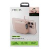 Energea АКБ MagPac MINI Plus, 10000W Magnetic wireless 15W +С 20W +2 C cables and Display Pink