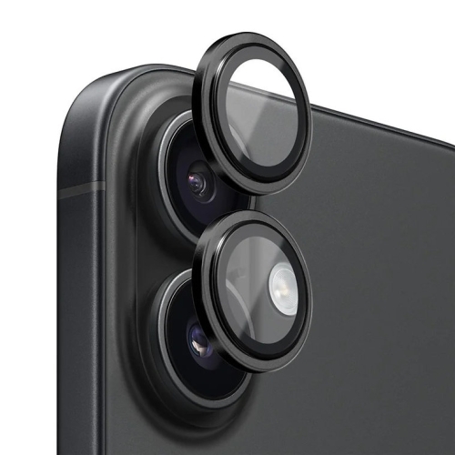 BlueO стекло для iPhone 17, Camera lens Aluminium 2 шт. Black (+installer)