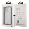 Чехол BMW Signature Hard Transparent Black edges для iPhone 13 Pro, черная рамка