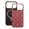 BlueO чехол для iPhone 17 Pro, Tactile Woven Air Aramid fiber (Kevlar)  Red (MagSafe)