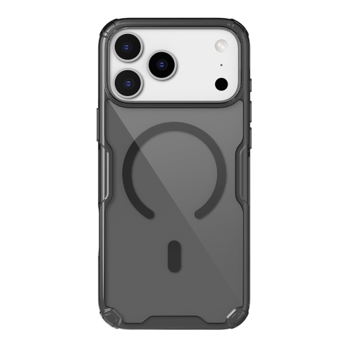 Nillkin для iPhone 17 Pro Max чехол Nature TPU Pro Magnetic Transaprent Black