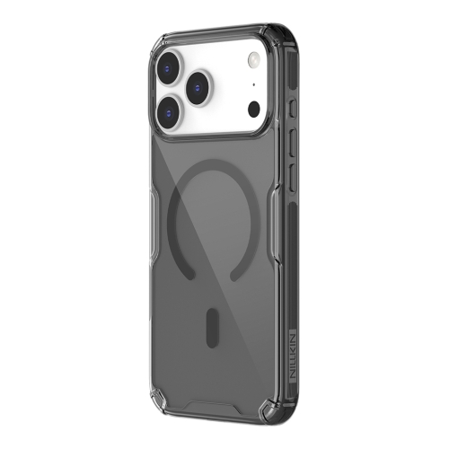 Nillkin для iPhone 17 Pro Max чехол Nature TPU Pro Magnetic Transaprent Black