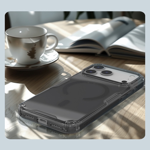 Nillkin для iPhone 17 Pro Max чехол Nature TPU Pro Magnetic Transaprent Black