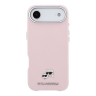 Karl Lagerfeld для iPhone Air чехол PU Saffiano FW NFT Karl&Choup metal & Cam Hard Pink (MagSafe)