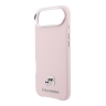 Karl Lagerfeld для iPhone Air чехол PU Saffiano FW NFT Karl&Choup metal & Cam Hard Pink (MagSafe)