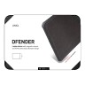 Uniq DFender Sleeve Kanvas для Macbook AIR | PRO 13, черный (см, 32.5 х 22.7 х 1.7) DFENDER(13)-BLACK