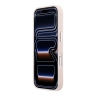 Karl Lagerfeld для iPhone 17 Pro чехол PU Smooth Sketch Karl&Choupette Metal Cam with Cardslot Pink