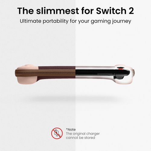 Tomtoc Gaming для Nintendo Switch 2 чехол FancyCase-G05 Slim Case Cherry