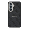 Guess для Galaxy S26 чехол PU 4G Classic metal logo &Camera Hard Black (MagSafe)