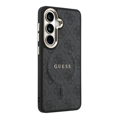 Guess для Galaxy S26 чехол PU 4G Classic metal logo &Camera Hard Black (MagSafe)