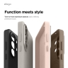 Elago для Galaxy S26 Ultra чехол Magnetic PU Leather Light Grey (MagSafe)