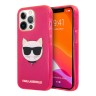 Чехол Karl Lagerfeld TPU FLUO Choupette Hard для iPhone 14 Pro Max, розовый