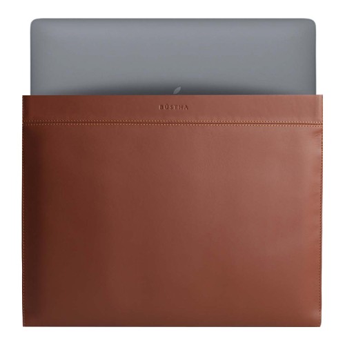 Bustha для Macbook Air/Pro 13" чехол Compact Sleeve Leather (Saddle)