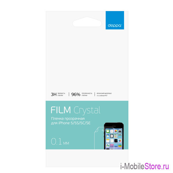 Deppa Crystal для iPhone 5/5s, прозрачная 61201