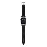 Karl Lagerfeld для Apple Watch 41/40/38 mm ремешок PU Saffiano Monogram Black