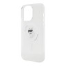 Lagerfeld для iPhone 15 Pro чехол PC/TPU NFT Choupette Hard Transparent (MagSafe)