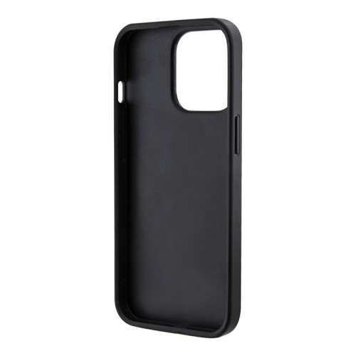 Guess для iPhone 14 Pro Max чехол PU 4G Stripes Hard Black