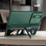 Nillkin для Samsung Galaxy Z Fold 5 5G чехол CamShield Fold (Pen holder) Deep Green