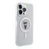 Lagerfeld для iPhone 14 Pro чехол PC/TPU NFT Karl Ikonik Hard Transparent (MagSafe)