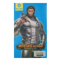 BlueO стекло для Galaxy Z Fold 6, Silk Full cover Anti-Static Black (с рамкой, антистатик)