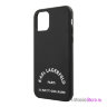 Чехол Karl Lagerfeld PU Leather Rue Saint Guillaume Hard для iPhone 11 Pro Max, черный