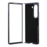 Guess для Galaxy Z Fold 6 чехол PU Saffiano кожа Peony Metal logo Black (Magnetic QI2)