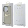 Guess для iPhone 16 Pro чехол PC/TPU Heart Black