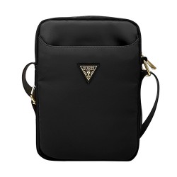 Сумка Guess Nylon Tablet bag with Triangle metal logo для планшета до 10", черная