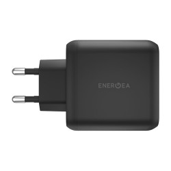 Сетевое зарядное EnergEA Ampcharge Gan65, 2*USB-C PD + USB-A QC3.0/PPS, 65 Вт