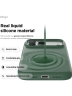 Elago для iPhone 17 Pro чехол Magnetic Silicone Alpine Green (MagSafe)