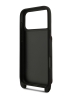 Karl Lagerfeld для iPhone 17 Pro чехол Crossbody cardslot PU Saffiano RSG Hard Black
