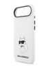 Karl Lagerfeld для iPhone Air чехол Liquid silicone NFT Choupette Metal Cam Hard White (MagSafe)