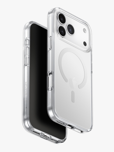 Uniq для iPhone 17 Pro Max чехол Clario Lucent Clear (MagSafe)