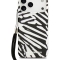 Karl Lagerfeld для iPhone 17 Pro Max чехол IML Zebra Hard + Nylon Hand cord Black