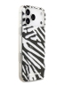 Karl Lagerfeld для iPhone 17 Pro Max чехол IML Zebra Hard + Nylon Hand cord Black