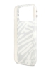 Karl Lagerfeld для iPhone 17 Pro Max чехол IML Zebra Hard + Nylon Hand cord Black