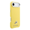 Karl Lagerfeld для iPhone Air чехол PU Saffiano FW NFT Karl&Choup metal & Cam Hard Yellow (MagSafe)