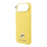 Karl Lagerfeld для iPhone Air чехол PU Saffiano FW NFT Karl&Choup metal & Cam Hard Yellow (MagSafe)